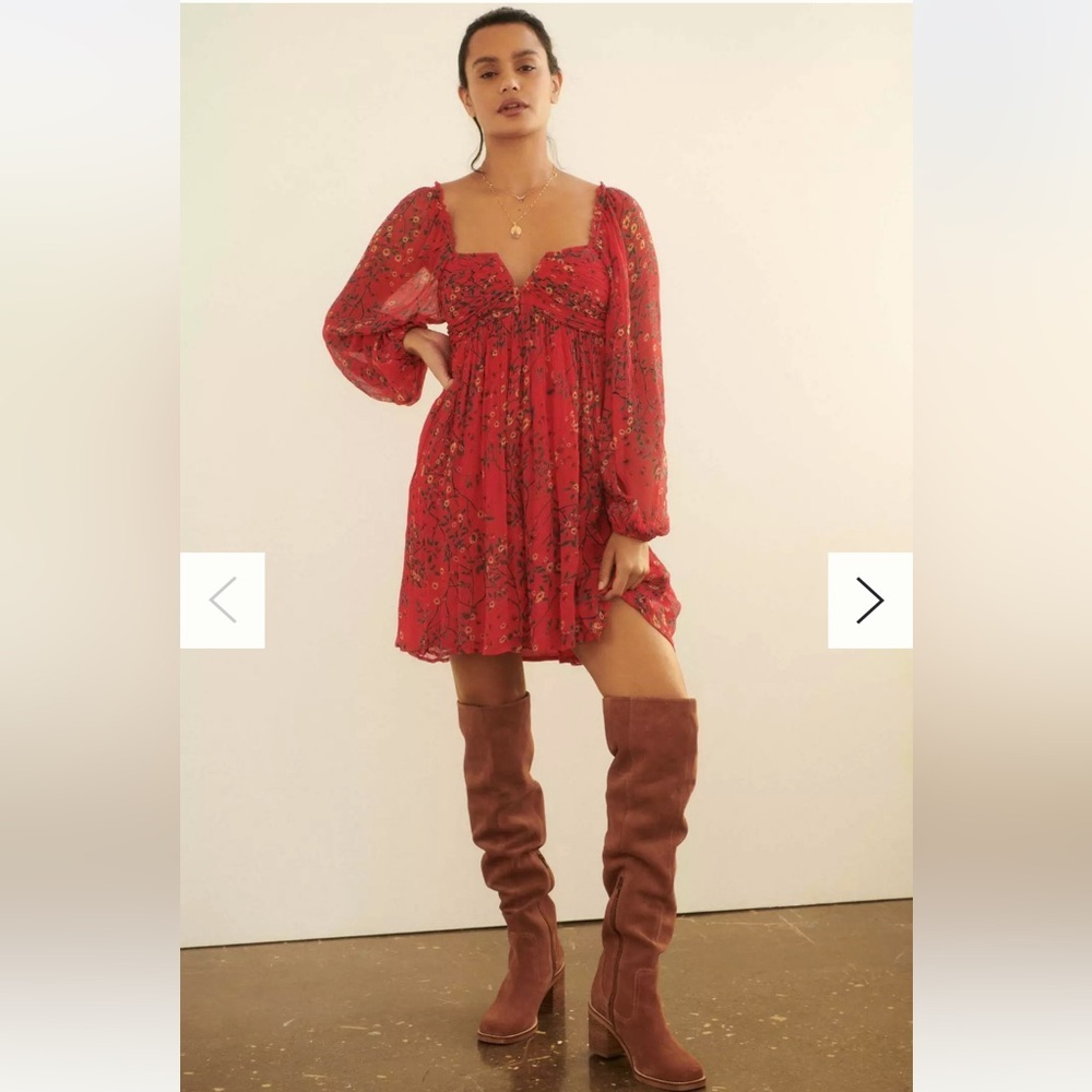 Seychelles Anthropologie taupe Overheard Suede Over-The-Knee Boot - Picture 5 of 16
